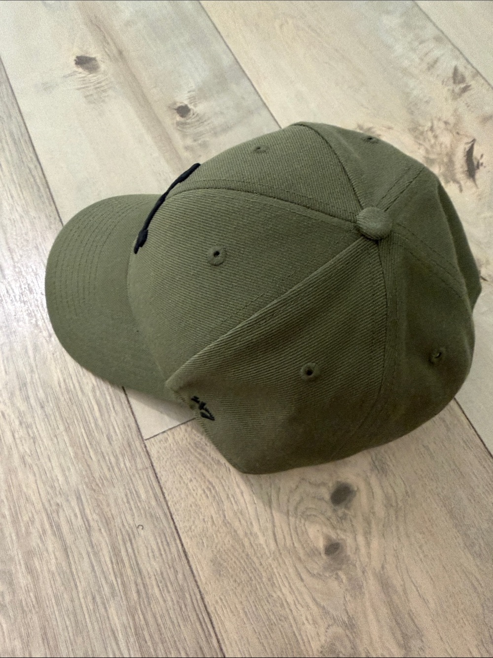 47 Brand LA Logo Olive Green Baseball Cap - Picture 4 of 5